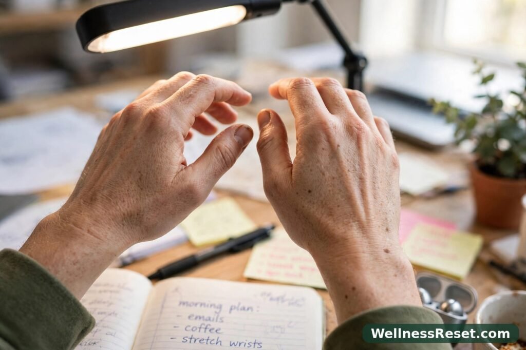 Hand and Wrist Stretches for Typing Days